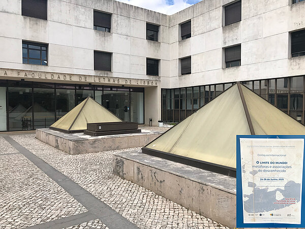 Entrée de l'université de Lisbonne - colloque de Lisbonne 2025