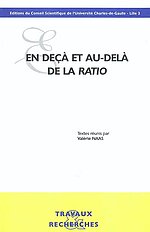 Couverture En deçà et au-delà de la Ratio
