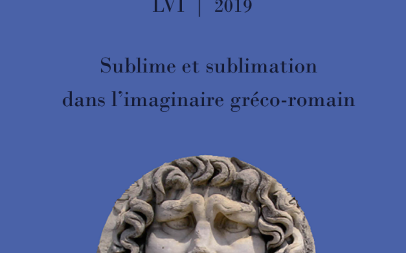 Couverture Sublime et sublimation dans l’imaginaire gréco-romain