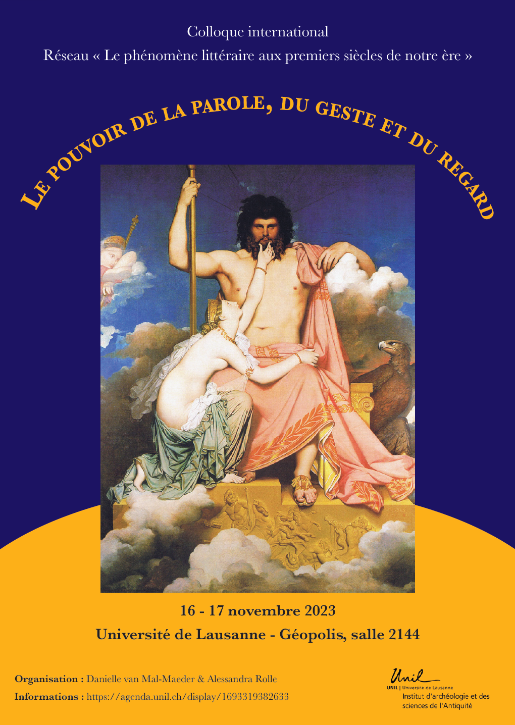 Affiche Colloque de Lausanne