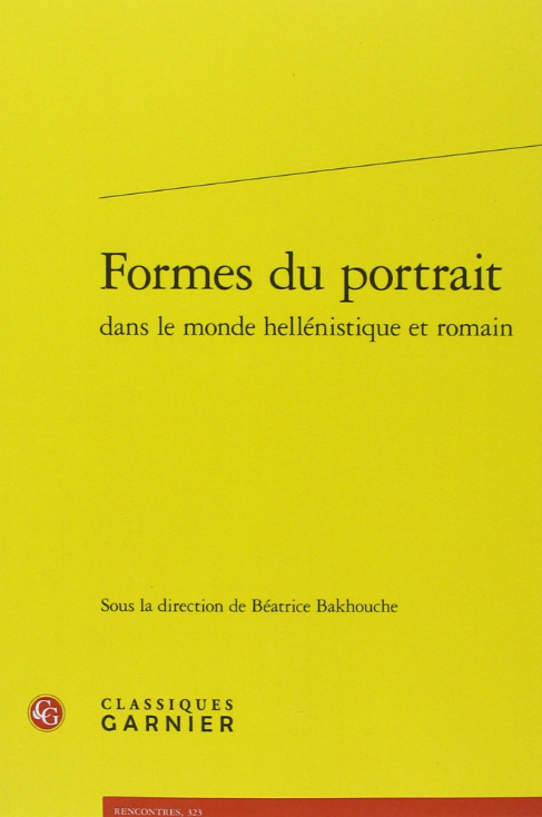 Couverture Formes du portrait dans le monde hellénistique et romain